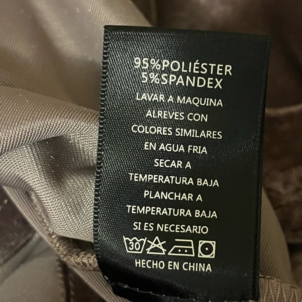 Dear John Velvet Button-Down Shirt in bronze, size Medium - Picture 6 of 8